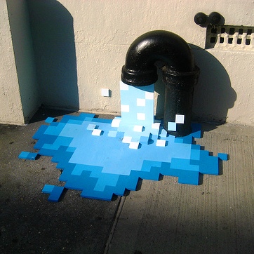 8-BIT STREET ART - LES, NYC